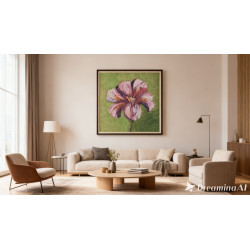 Pack Fleur abstraite au Couteau — E-book + Vidéo 30 min