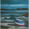 "Le pointu à Etel" Huile- Toile