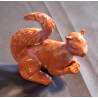 Écureuil roux – Sculpture en grès