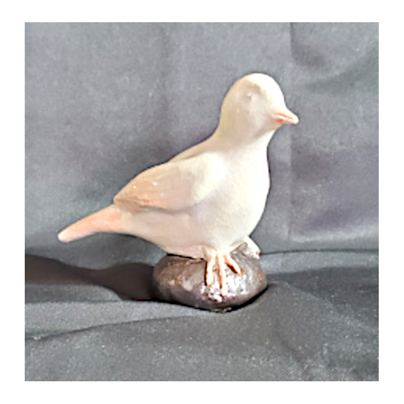 ROSY SCULPTURE OISEAU